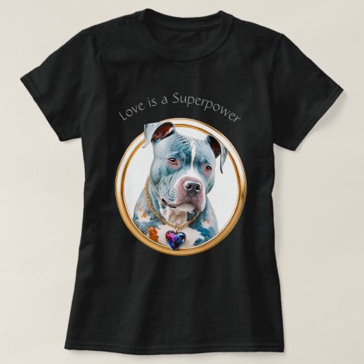 Liebe Superpower 01 T-Shirt (Design vorne)