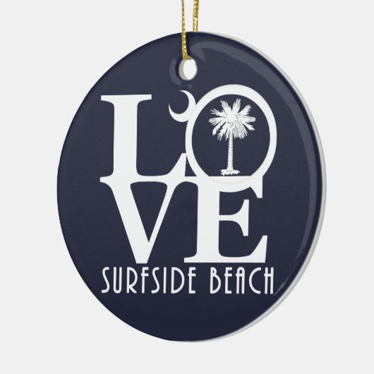 LIEBE Surfside Strand Keramik Ornament (Links)