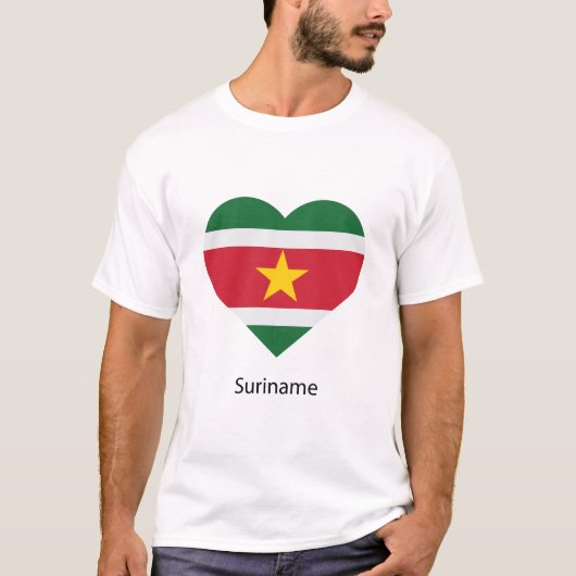 Liebe Suriname T-Shirt (Vorderseite)