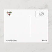 Liebe Sushi Postkarte (Rückseite)