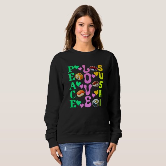 Liebe Sushi Sweatshirt (Vorne ganz)