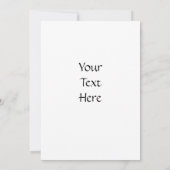 Liebe Swans Einladung (Rückseite)