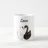 Liebe Swans Kaffeetasse (Mittel)