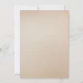 Liebe Swans on White & Cream Wedding Einladung (Rückseite)