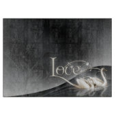 Liebe Swans Wedding Schneidebrett (Vorderseite)