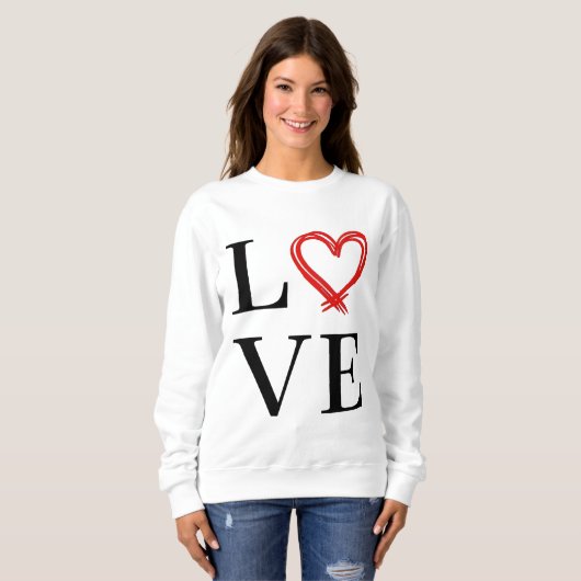 Liebe Sweatshirt (Vorne ganz)