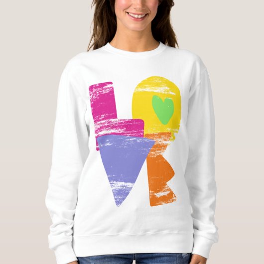 LIEBE SWEATSHIRT (Vorderseite)