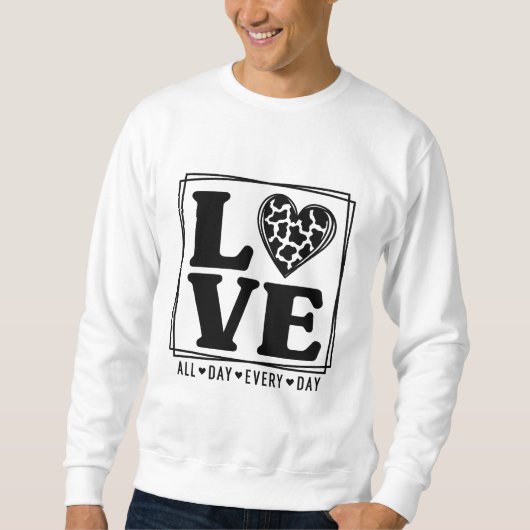 Liebe Sweatshirt (Vorderseite)