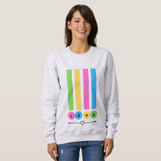 Liebe Sweatshirt (Vorne ganz)