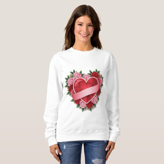 LIEBE SWEATSHIRT (Vorne ganz)