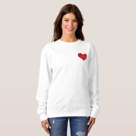 Liebe Sweatshirt (Vorne ganz)