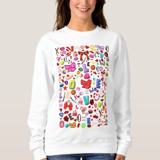 Liebe Sweatshirt (Vorderseite)