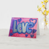 Liebe Sweet Candy Grußkarte oder Mitteilungskarten (Gelbe Blume)