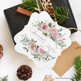 Liebe Sweet Nehmen Sie eine Leckerei Peonies Gastg Geschenkanhänger