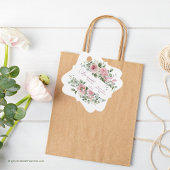 Liebe Sweet Nehmen Sie eine Leckerei Peonies Gastg Geschenkanhänger