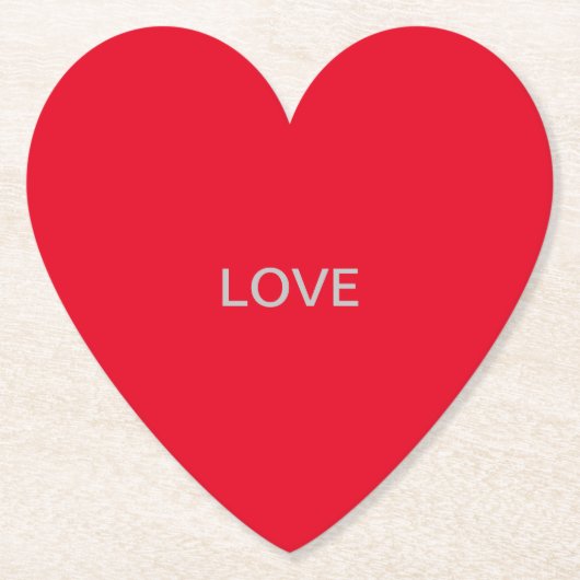 LIEBE Switchword-Untersetzer Untersetzer (Vorderseite)