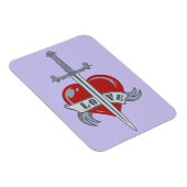 Liebe Sword benutzerdefinierter Magnet (Rechte Seite)