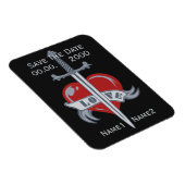Liebe Sword benutzerdefinierter Magnet (Rechte Seite)