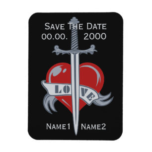 Liebe Sword benutzerdefinierter Magnet