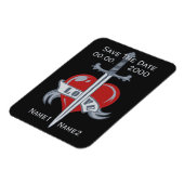 Liebe Sword benutzerdefinierter Magnet (Linke Seite)
