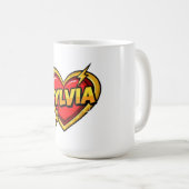 Liebe Sylvia Kaffeetasse (VorderseiteRechts)