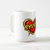 Liebe Sylvia Kaffeetasse (Vorderseite Links)