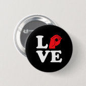 Liebe Symbol Asl Button (Vorne & Hinten)