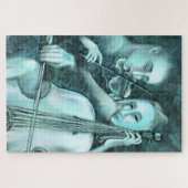 Liebe Symphony - Duet - Art Painting Jigsaw Puzzle (Horizontal)