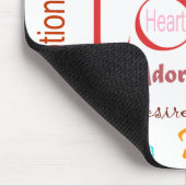 Liebe Synonyme von Shirley Taylor Mousepad (Ecke)