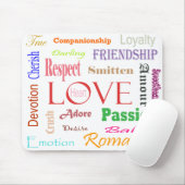 Liebe Synonyme von Shirley Taylor Mousepad (Mit Mouse)