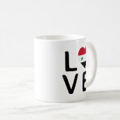 Liebe - Syrienflagge Kaffeetasse (VorderseiteRechts)