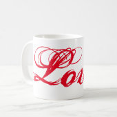 Liebe t Becher Kaffeetasse (Vorderseite Links)