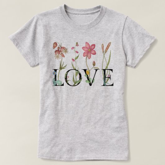 Liebe T-Shirt (Design vorne)