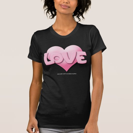 Liebe T - Shirt (Vorderseite)