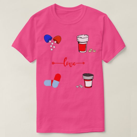 Liebe T-Shirt (Design vorne)