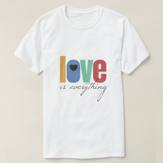 Liebe T-Shirt (Design vorne)