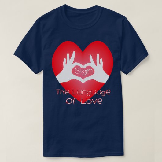 Liebe T-Shirt (Design vorne)