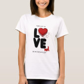 Liebe T-Shirt (Vorderseite)