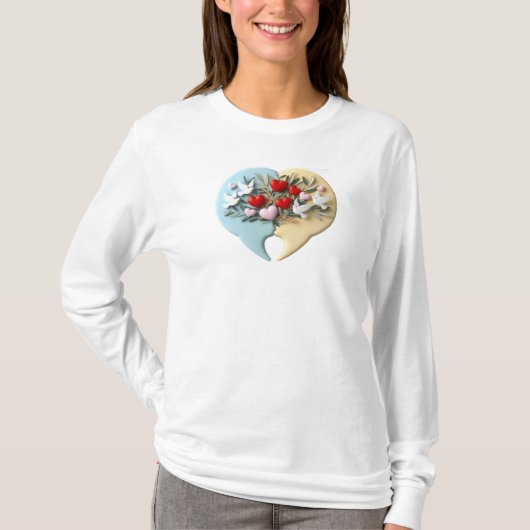 Liebe T-Shirt (Vorderseite)