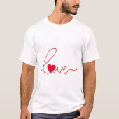Liebe T-Shirt (Vorderseite)