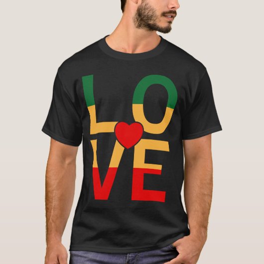 Liebe T-Shirt (Vorderseite)