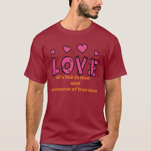 Liebe T - Shirt (Vorderseite)