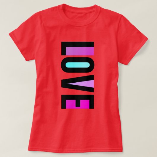 Liebe T-Shirt (Design vorne)