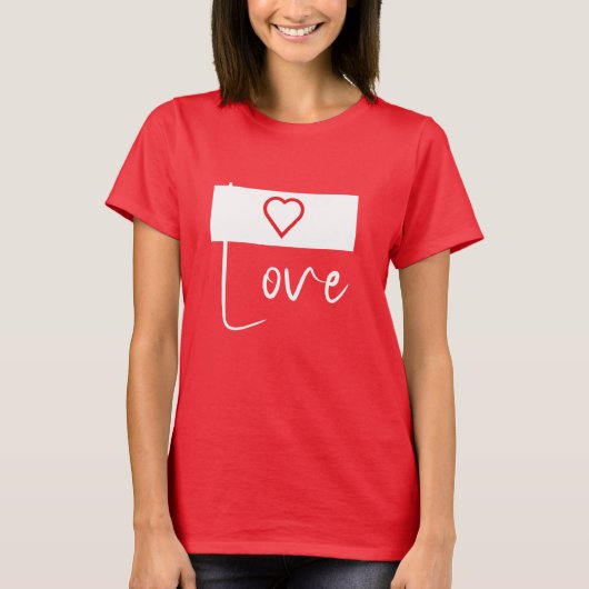 Liebe T-Shirt (Vorderseite)