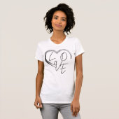 Liebe T - Shirt (Vorne ganz)