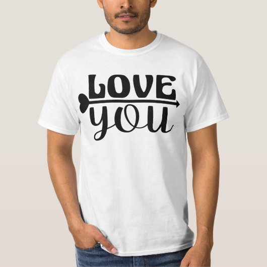 LIEBE. T-Shirt (Vorderseite)