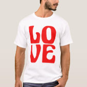 LIEBE. T-Shirt (Vorderseite)