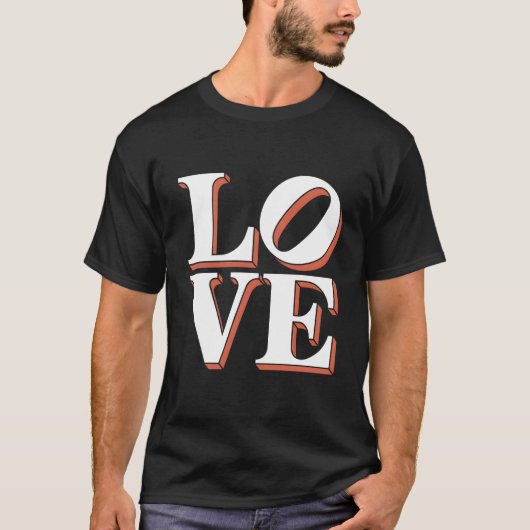 LIEBE T-Shirt (Vorderseite)