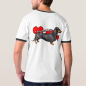Liebe T-Shirt (Schwarz voll)