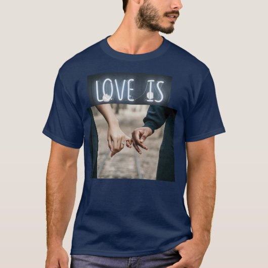 LIEBE t - SHIRT (Vorderseite)